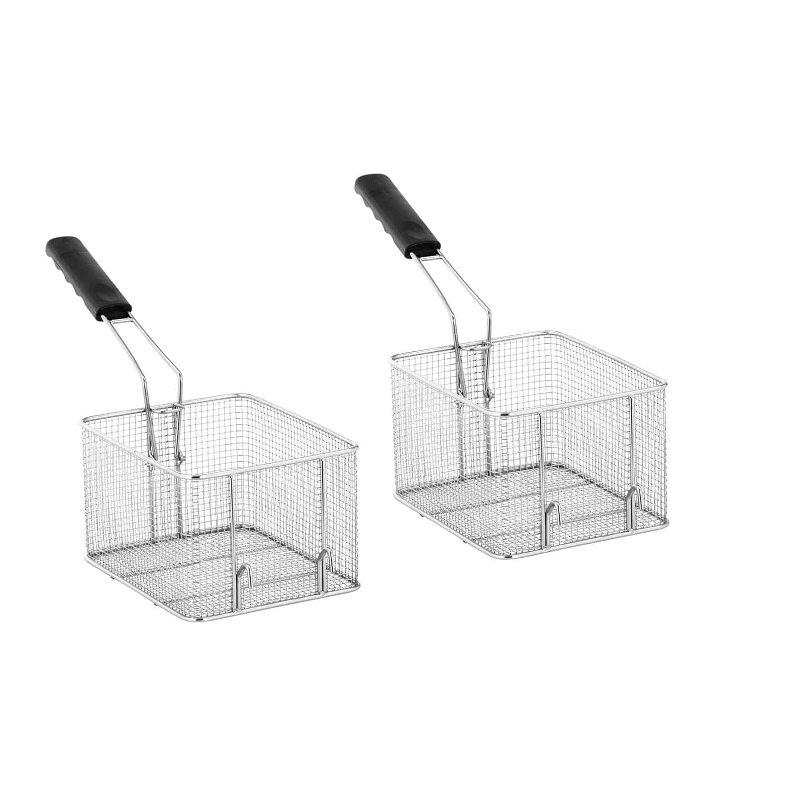 Royal Catering RCEF 13D-EGO Friggitrice Professionale Friggitrice Elettrica Doppia (2 x 13 L, 2 x 3250 W, 230 V, Termostato E.G.O., Rubinetto di scarico, Acciaio Inox)