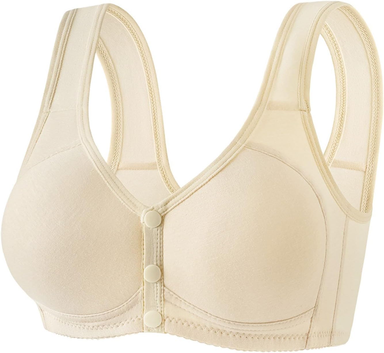 Wire Bras Black Thick Line Wave Gym Bra Wire Bra Lace Up White Sports Bra Soft Post Op Bra