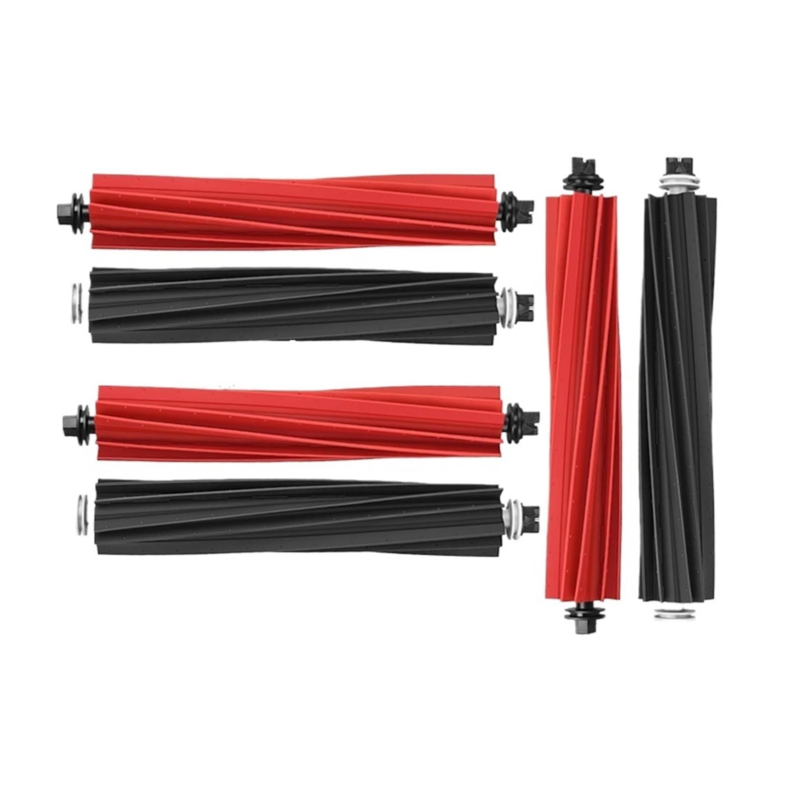 CJXYOPLAMFS Roller Brush ，Compatible For Roborock， S8 S8 Pro Ultra S8+ G20 Q8 Max Q8 Max Plus Q5 Pro Q5 Pro+ Robot Vacuum Spare Parts Main Brushes(6PCS)