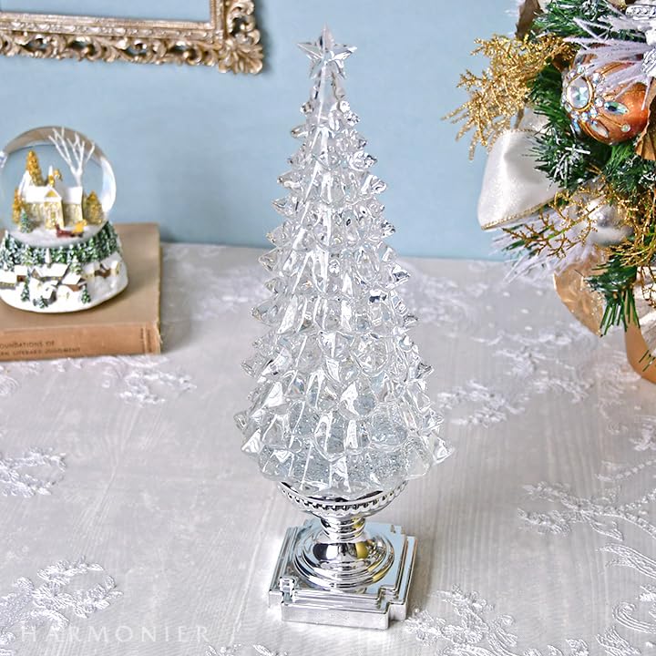 Amazon | リキッドLEDエンタシスクリスタルツリー クリスマス飾り 光る