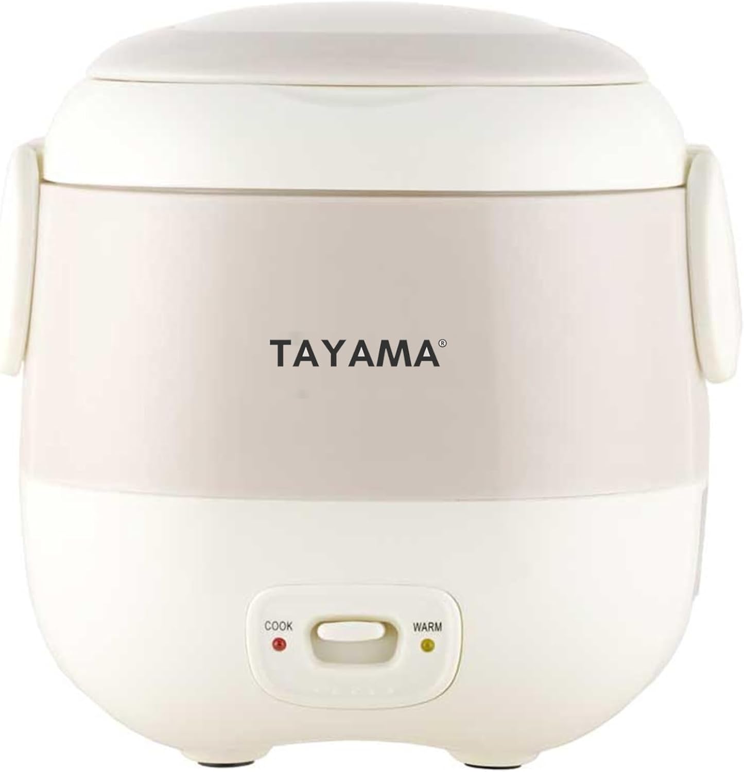 Tayama TMRC-03R 1.5-Cup Mini Rice Cooker, Portable & White
