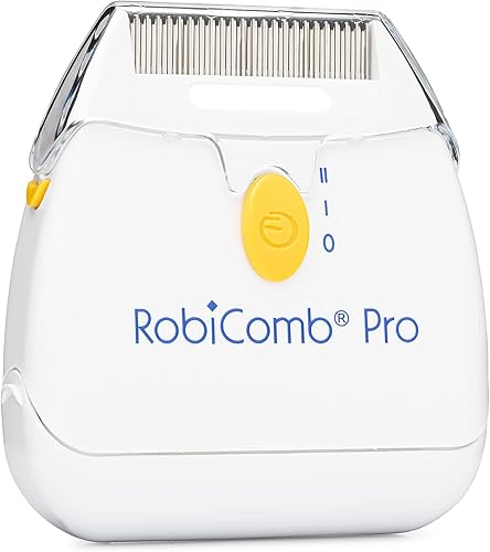 RobiComb Pro - Peine electrónico para piojos Herramienta de zapping para piojos y huevos azul