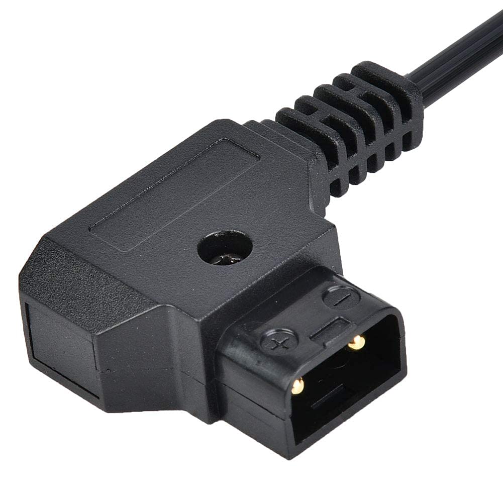 Cable de conexión, cable de alimentación D-tap a 4K para Blackmagic Pocket Cinema Camera 4K y Gold Mount V Mount B(1.5m)