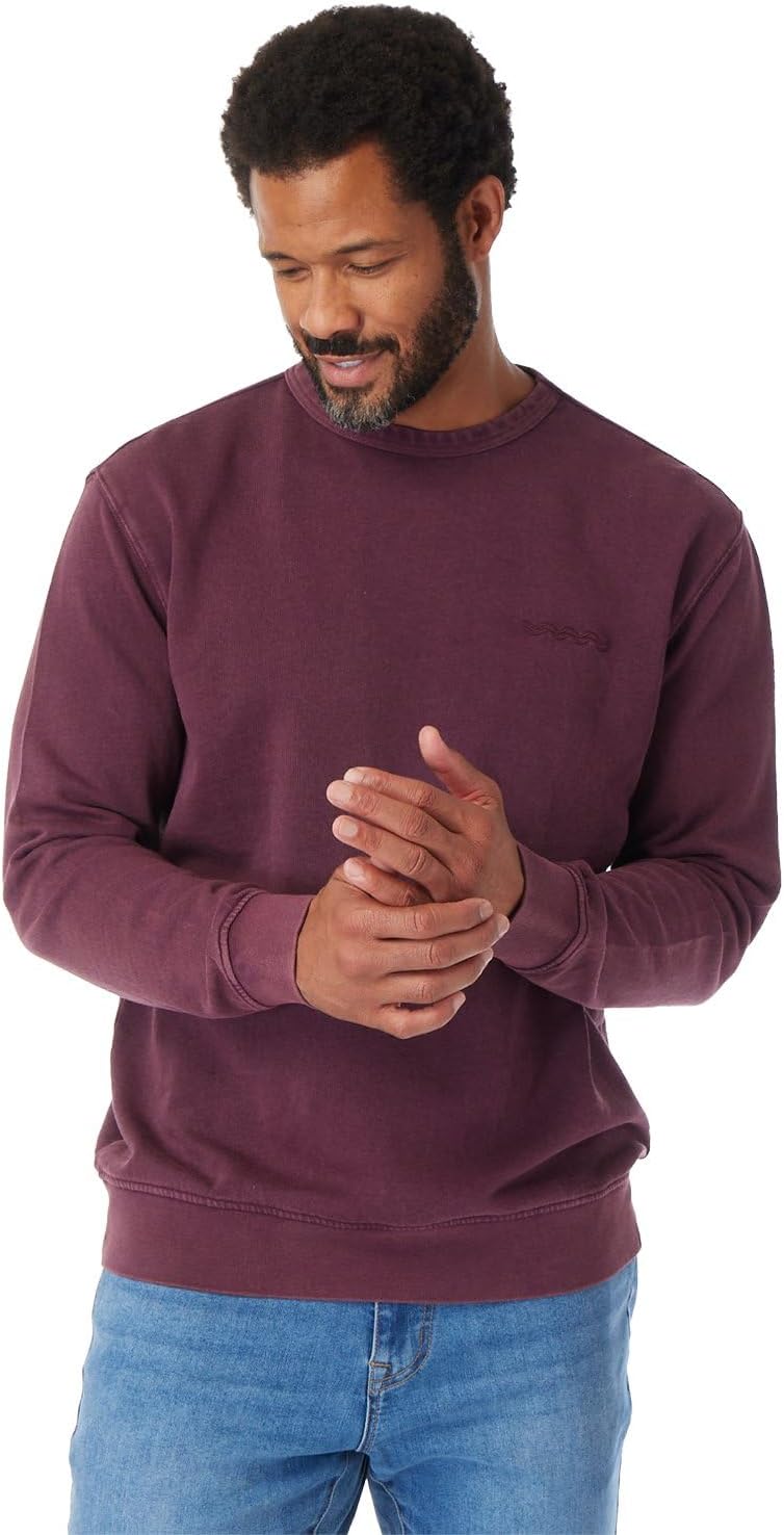 Fair Harbor The Saltaire Crewneck –– Men's Relaxed Long Sleeve Sweatshirt