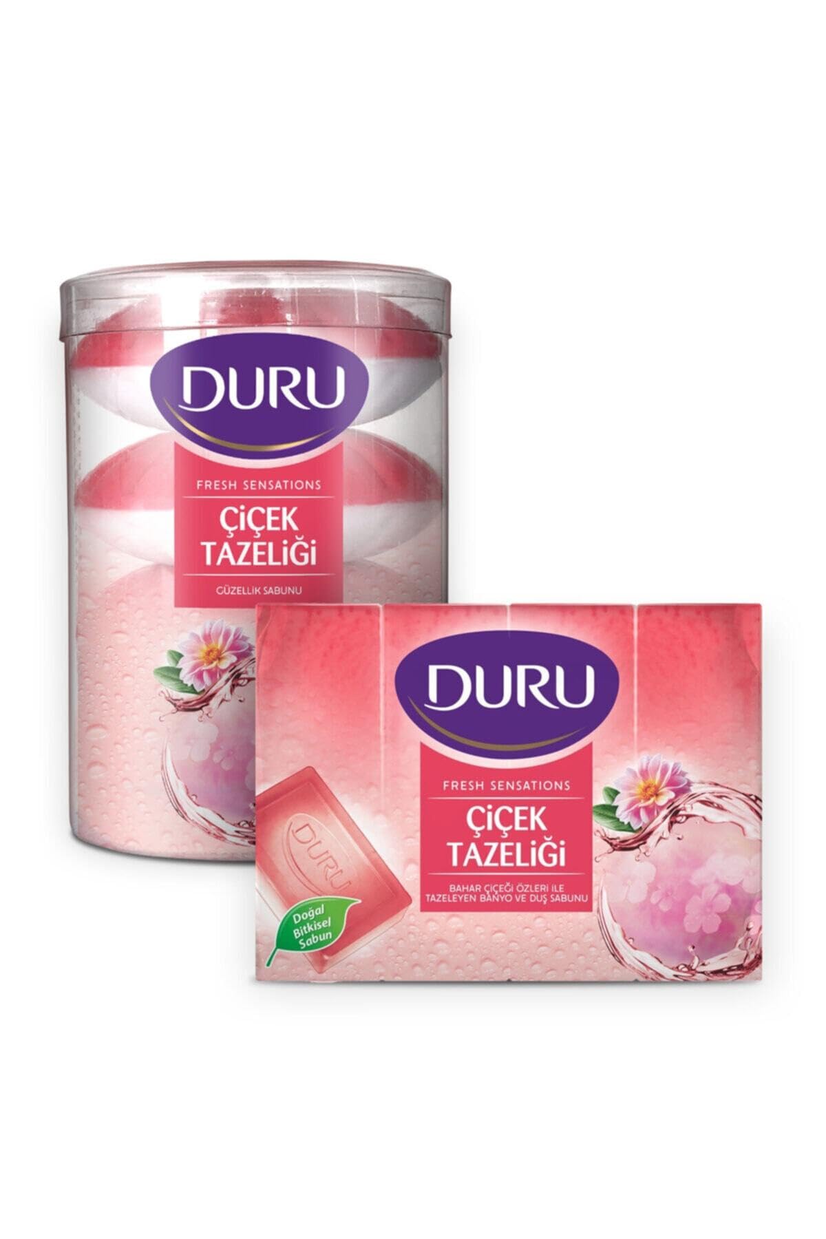 Duru Fresh Sensations Çiçek Tazeliği Duş Sabunu 600Gr Ve Güzellik Sabunu 400Gr