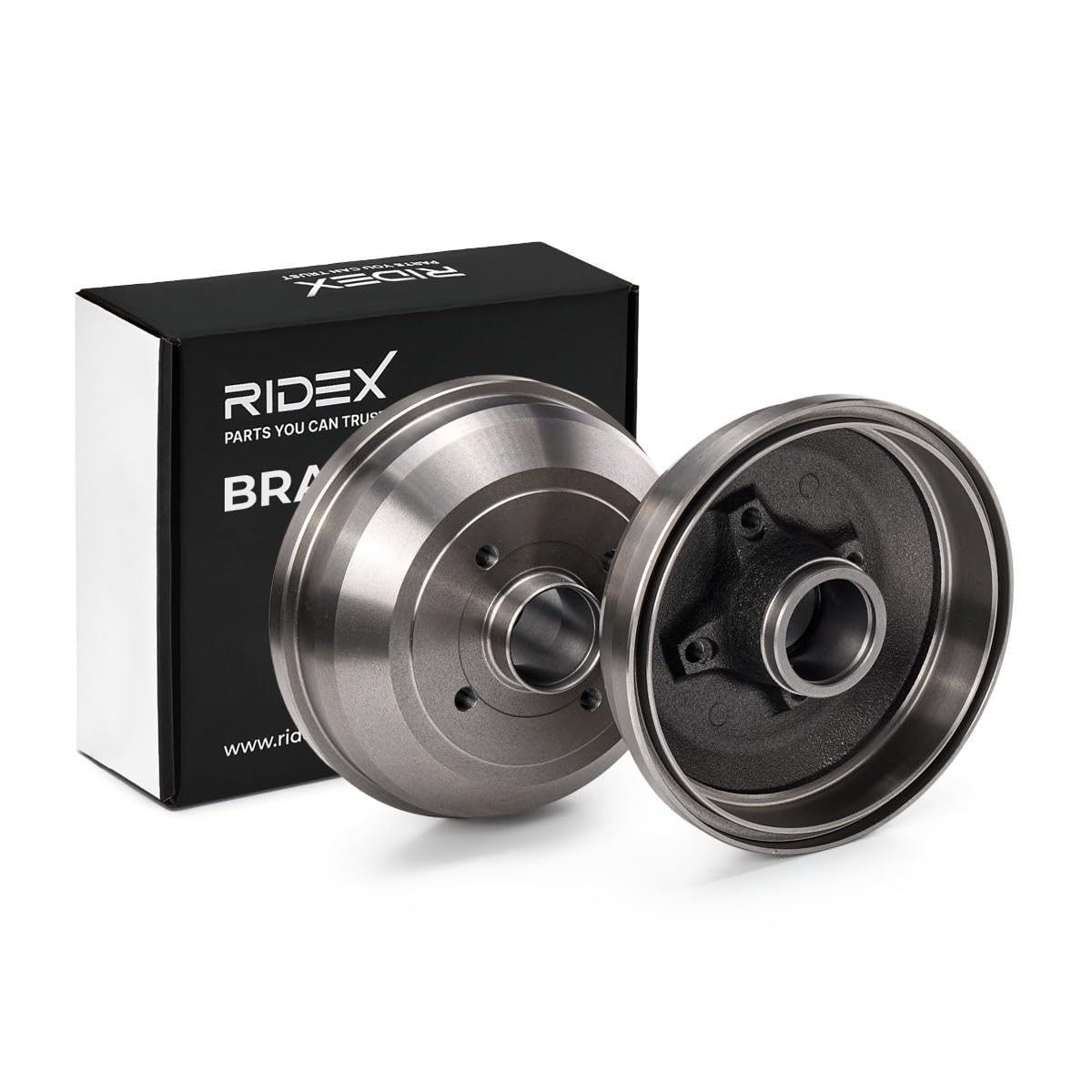 RIDEX 2x Tambour de frein Arrière Compatible avec OPEL Corsa C 3/5 portes X01 24401369 9004416 418000