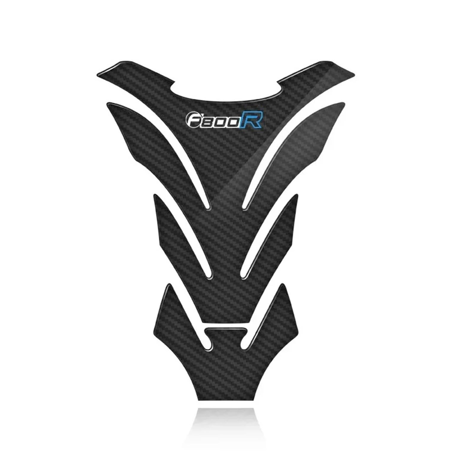 3D Carbon Fiber Motorcycle Fuel Tank Pad Cover Protector Decal Stickers for F800R F 800R Gas Stickers Decals