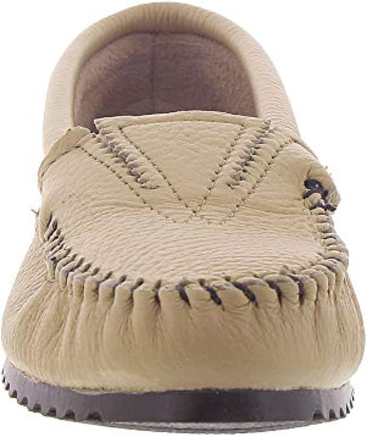 Minnetonka Women's Deerskin Gore Front Moccasin - Image 4