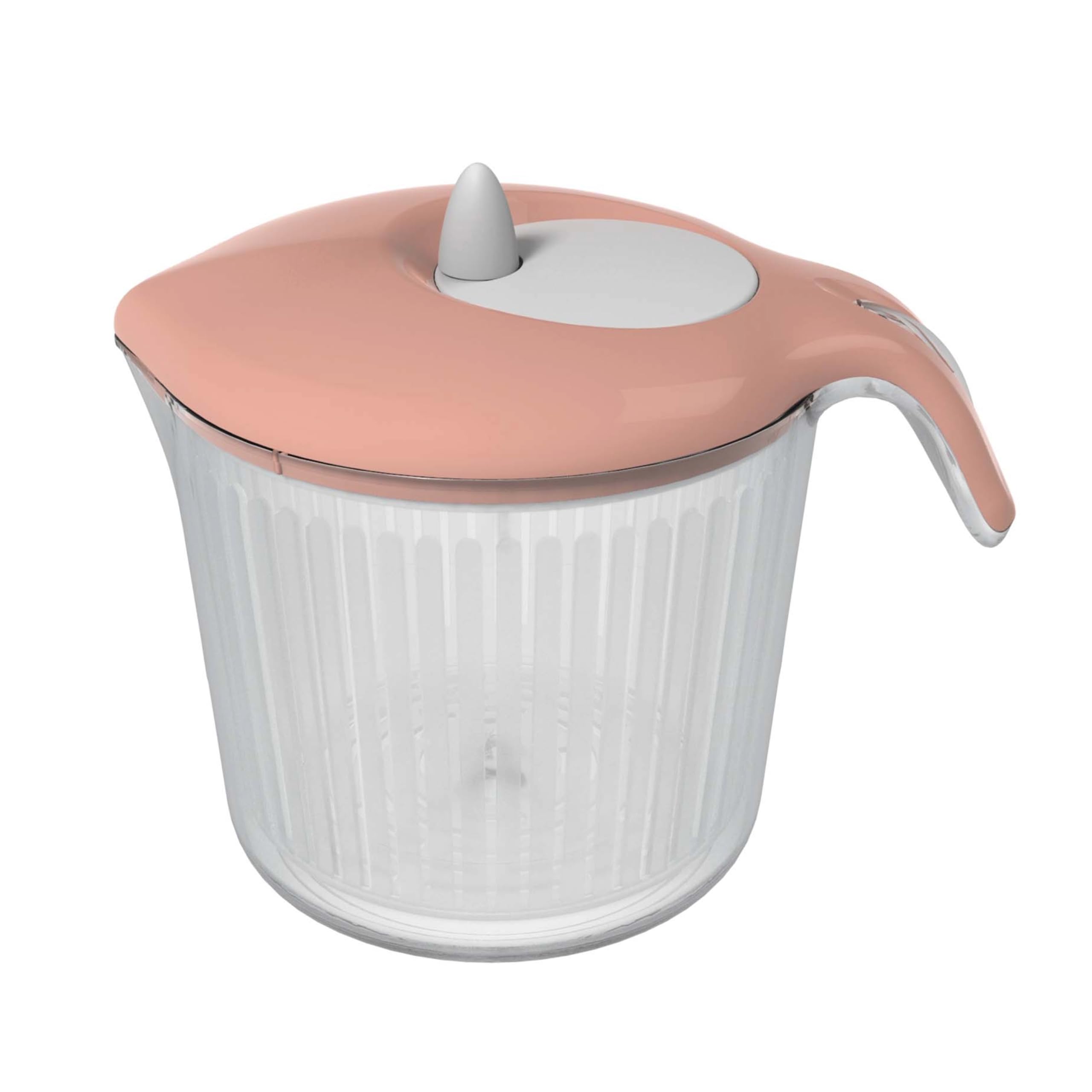Biesse CasaSalad Spinner, Polypropylene Pink, 18 x 24.8 x 20.5 cm