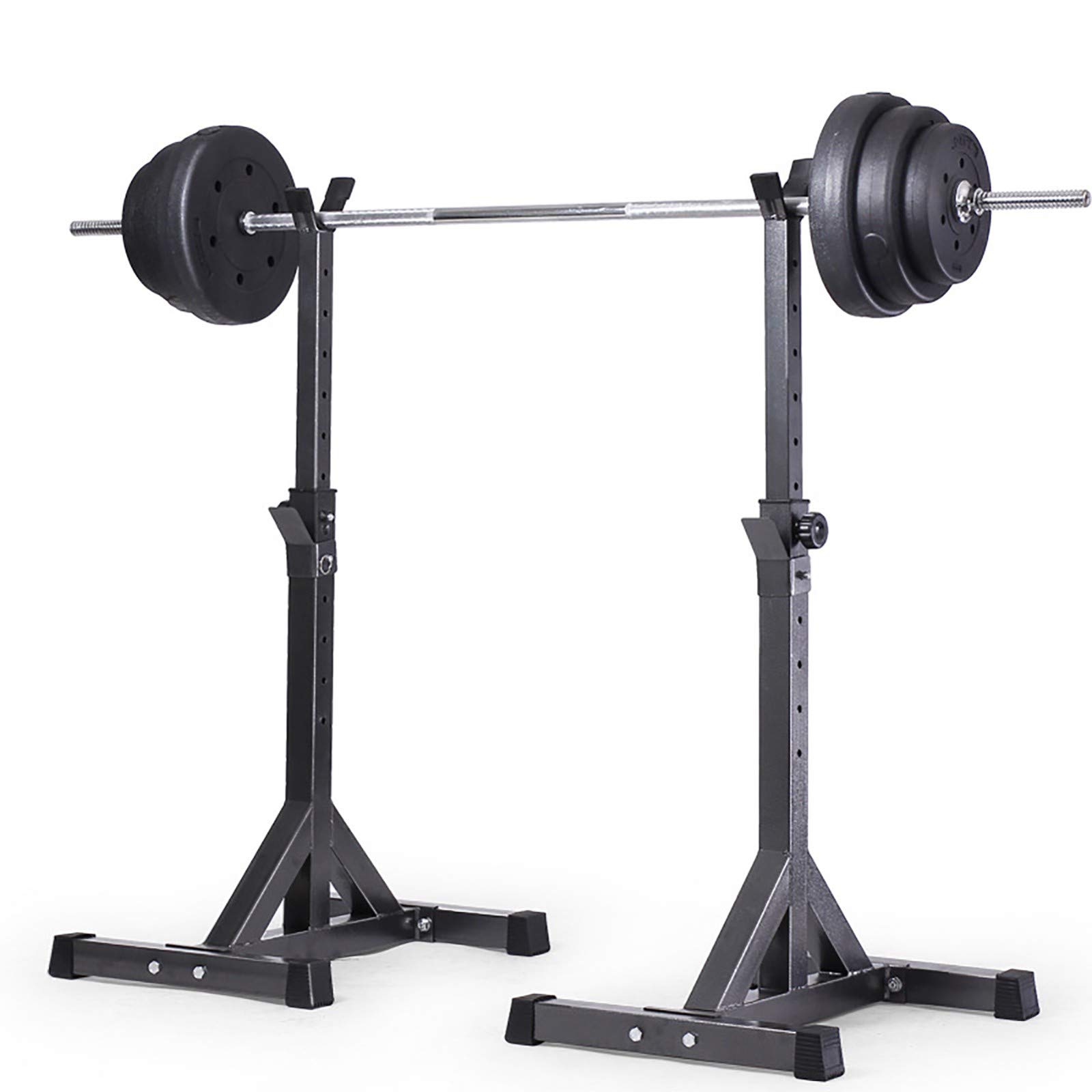 Squat Rack Regolabile Bilanciere Rack Split Squat Rack Sollevamento Pesi Bench Press Home Fitness