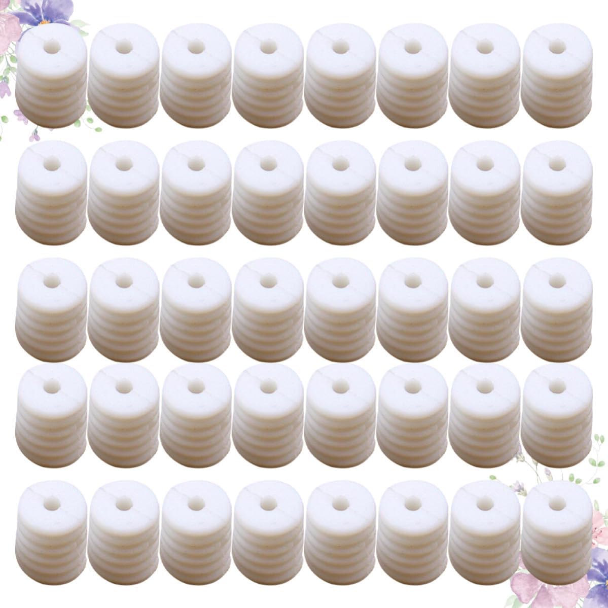 Adjustable Silicone Mask Buckle Ear Protective Mask Hook 200pcs with Anti-Slip Design White Adjuster for Comfortable Fit for Climbing Tactical Training and Hiking