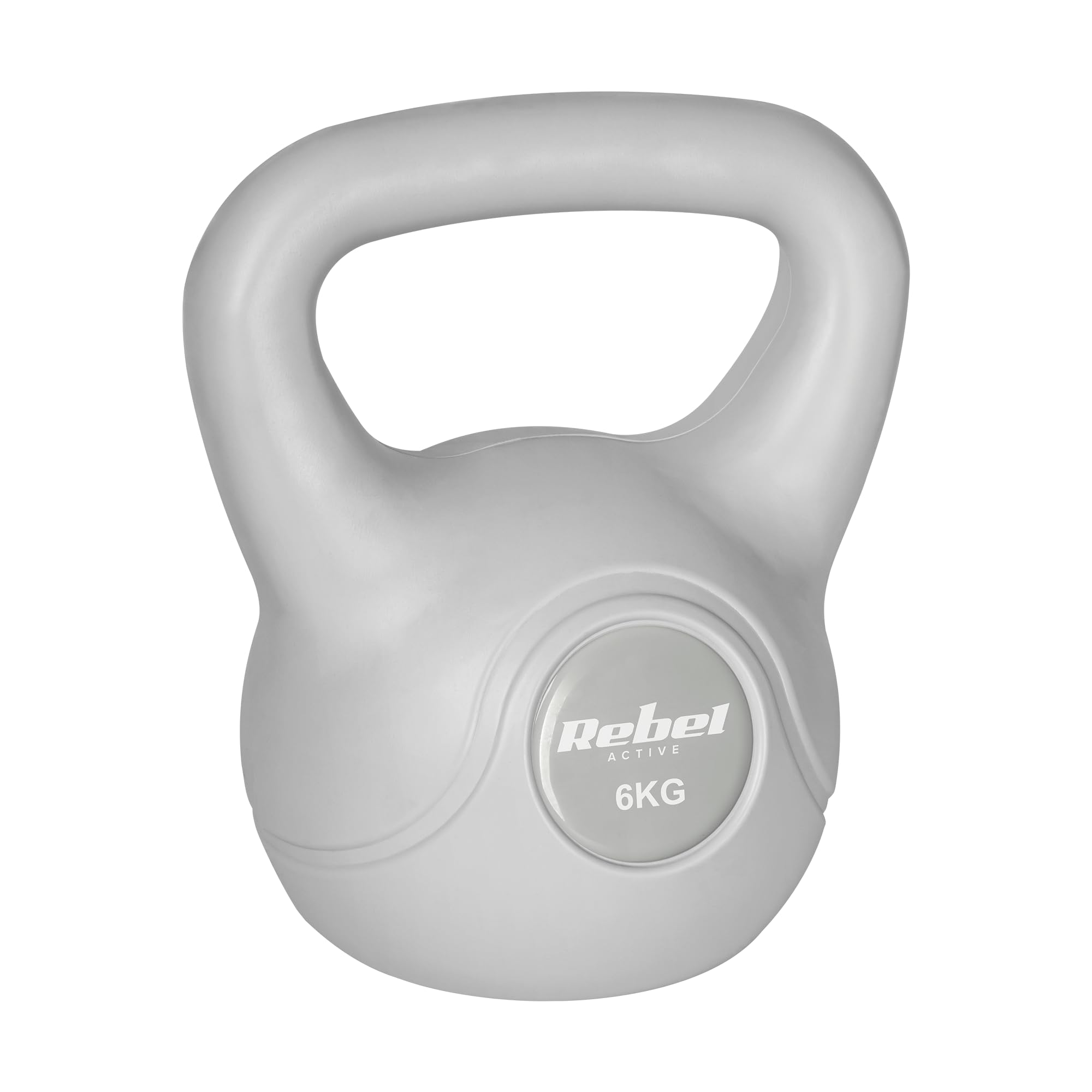 Rebel Electro Kettlebell Bitumen 6kg RBA-2322G-06 Grey