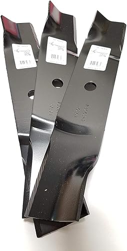 Conjunto de 3cuchillas sustituye a cub Cadet 02005017100533694204417Oregon 92139