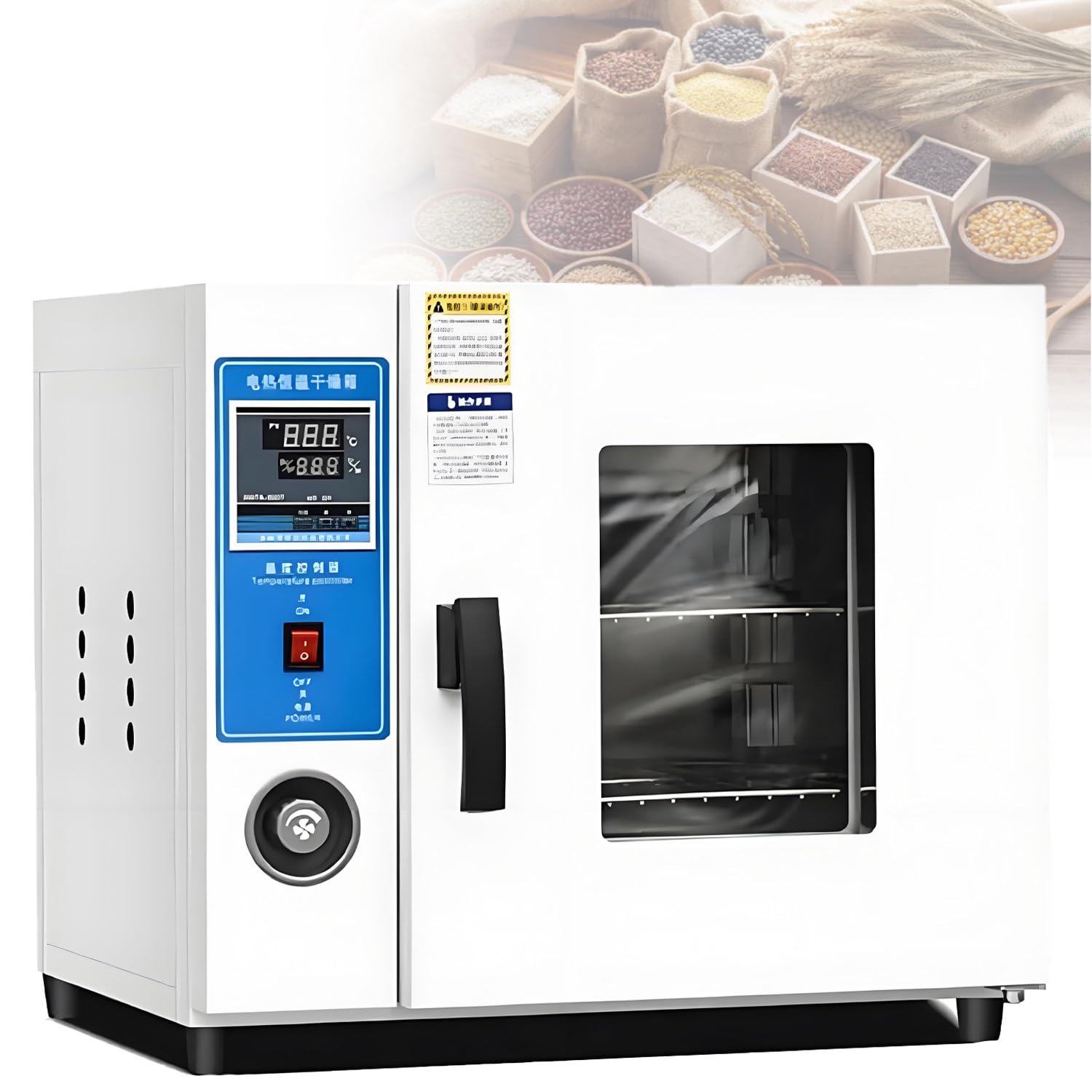 GLBMXDD 15L/40L Constant-Temperature Blast Oven,Laboratory Food Drying Box with Temperature Control, Timer & Galvanized Liner,for drying of items 40L