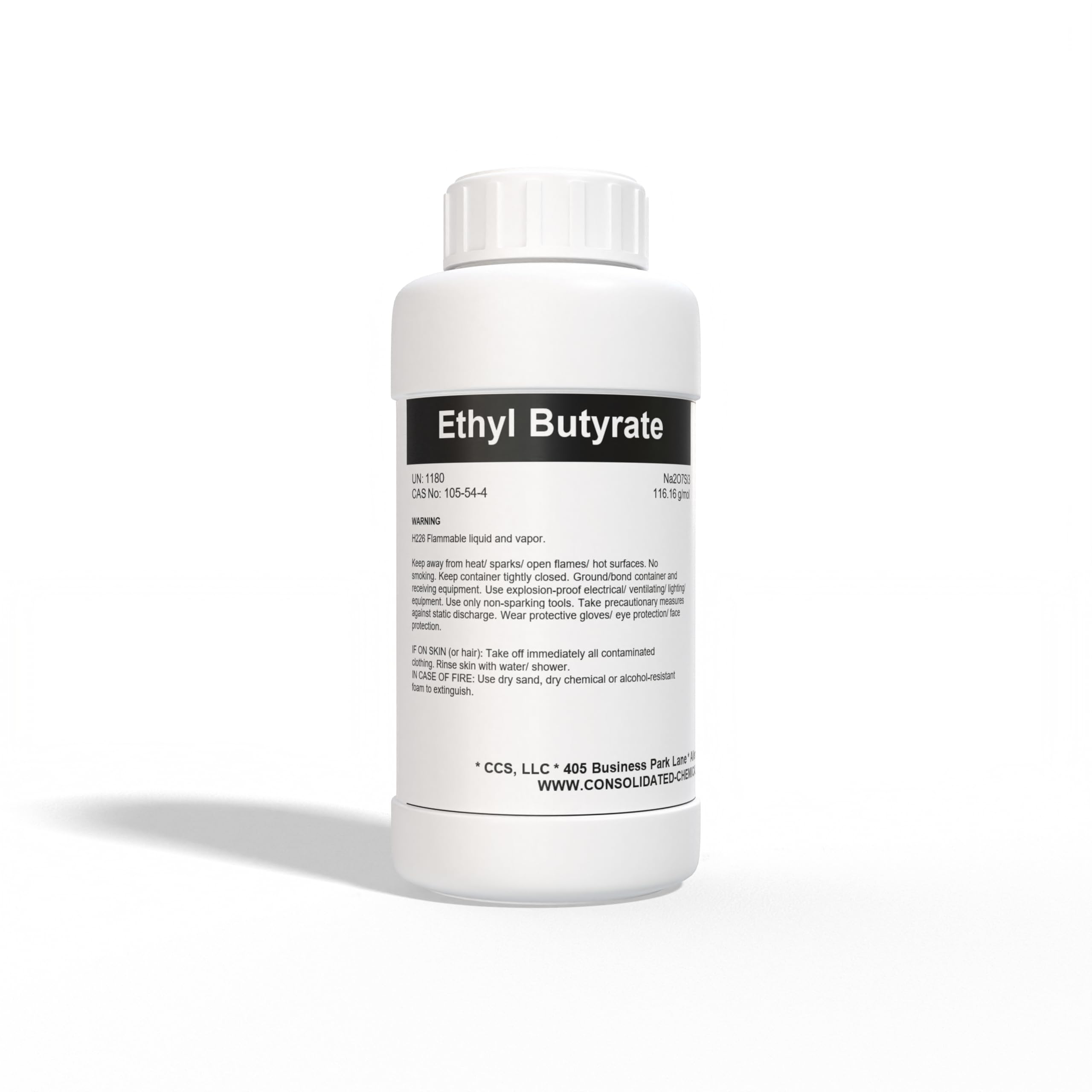Ethyl Butyrate - Premium-Quality Industrial and Laboratory Grade, Tamper-Evident Sealed Bottles 500mL