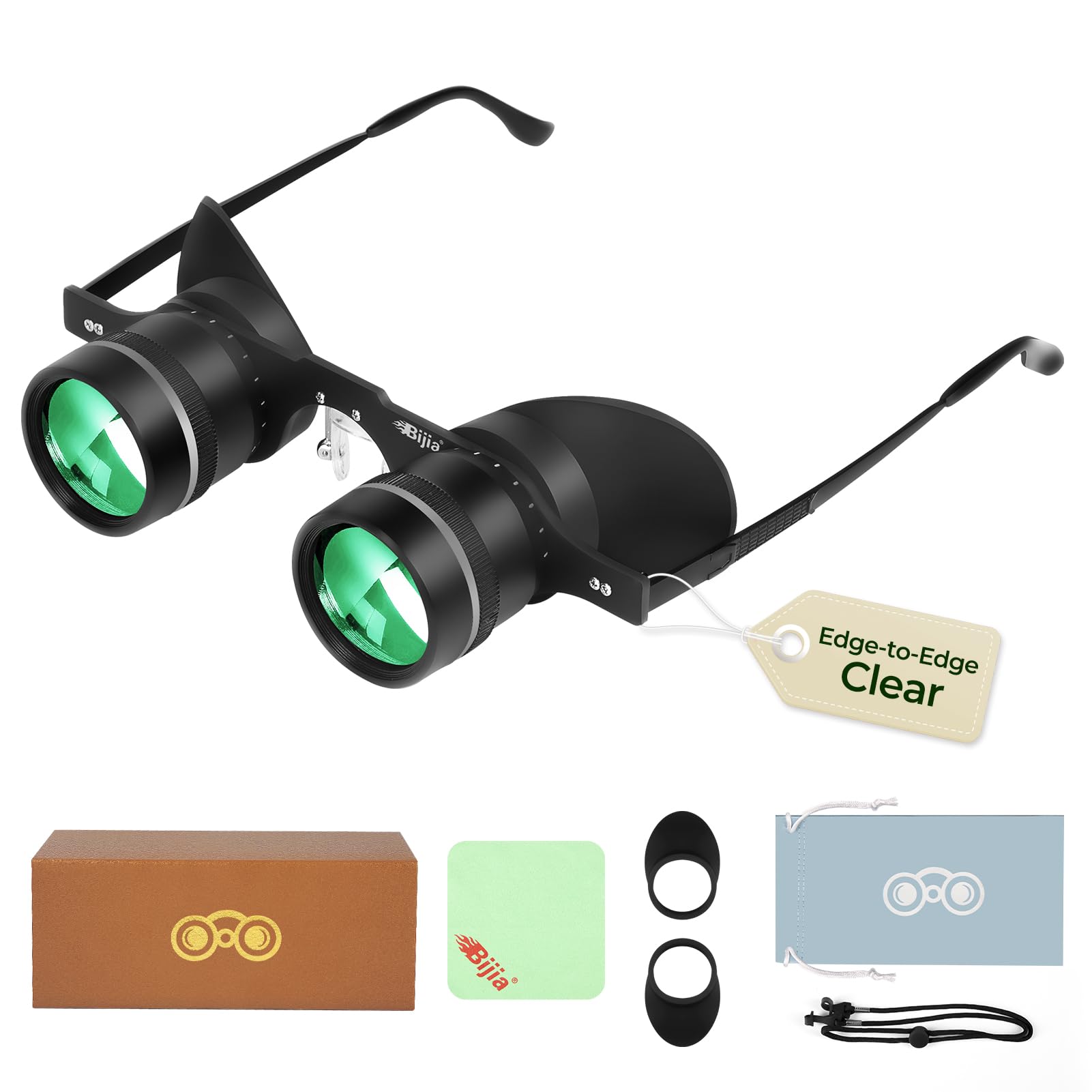 BIJIA 3X Hands-Free Binocular Glasses