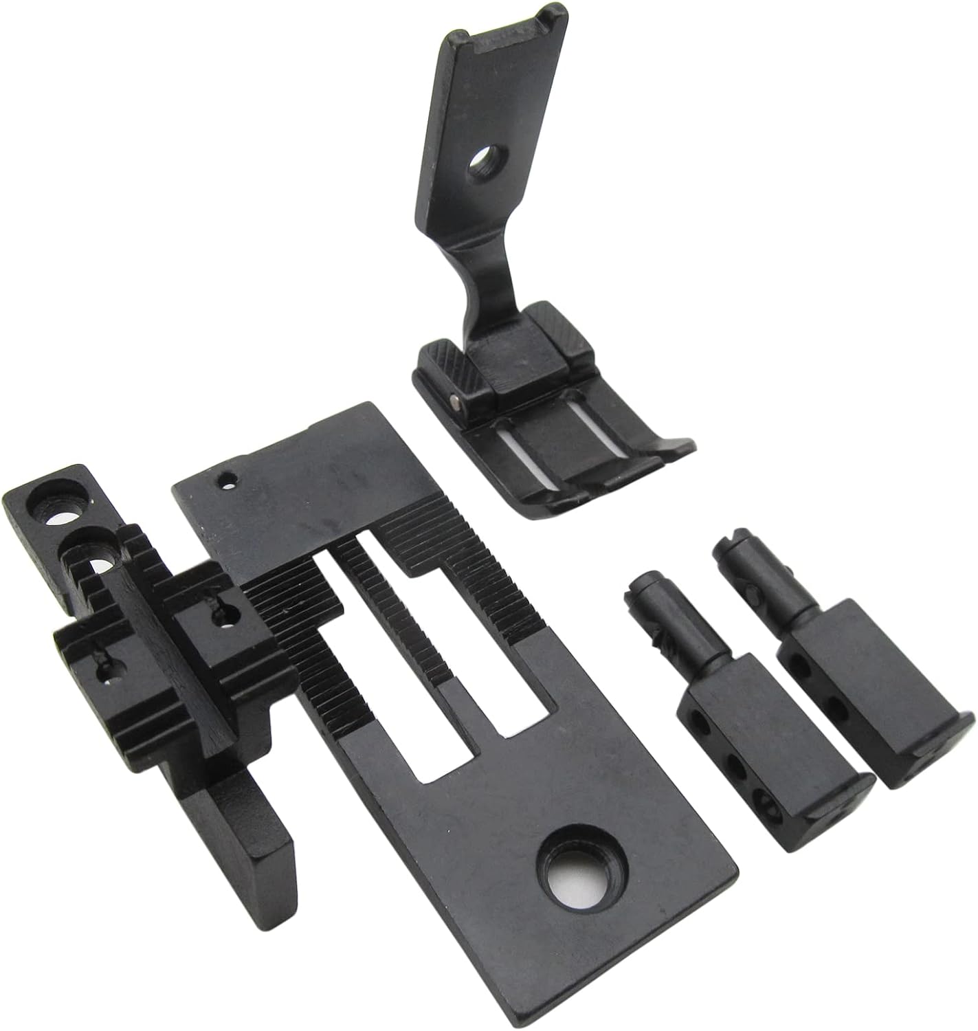 CKPSMS Brand -Gauge Set Compatible with/Replacement for JUKI Brand LH-3188 LH-3128 Double Needle Sewing Machines (Size: 1/4")
