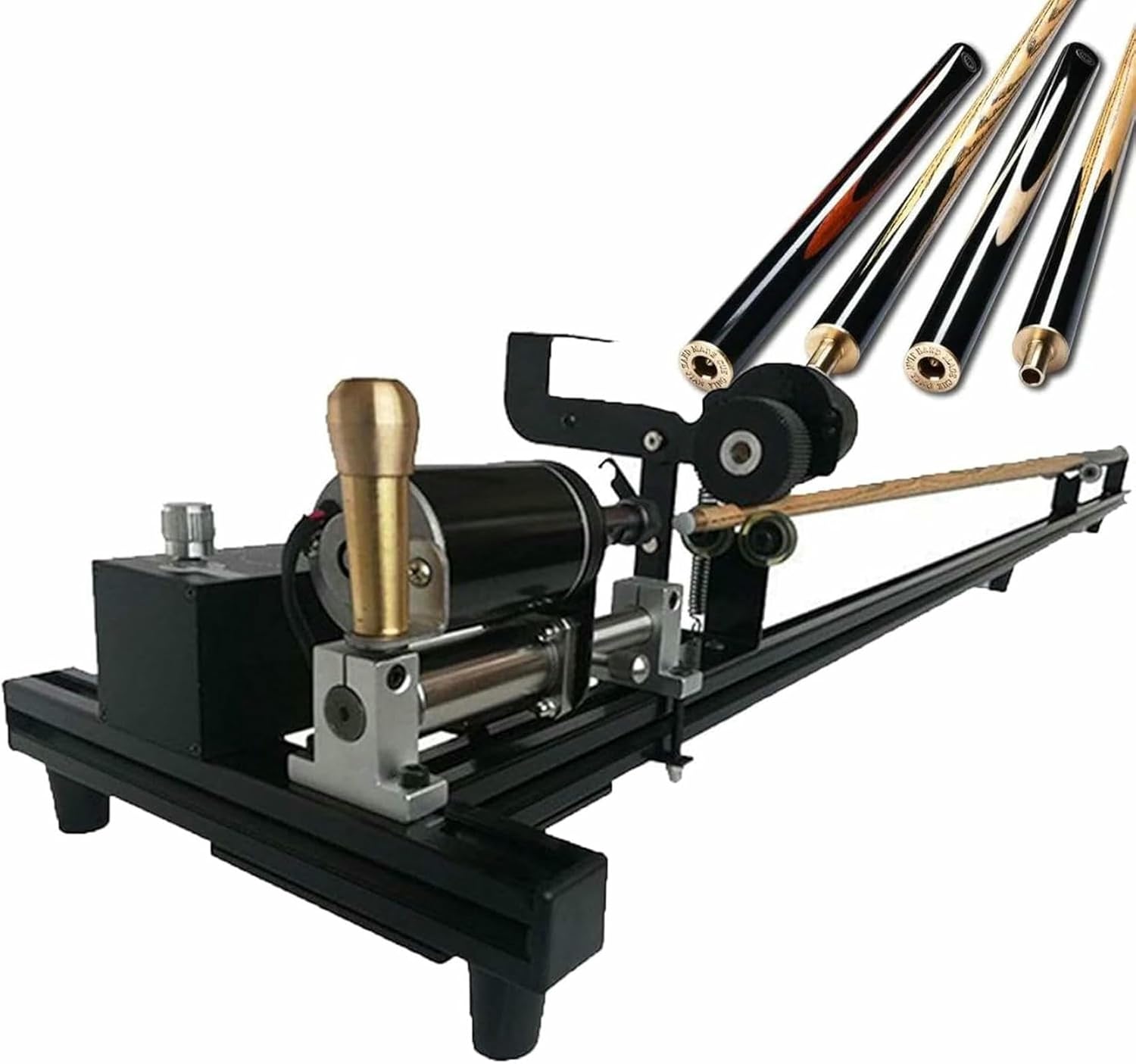 Table Cue Repairer,Cue Shaft Cleaning & Maintenance,7 in 1 Pool Table Cue Tip Tool,Pool Cue Straightening,Grinding and Polishing Repair Machine