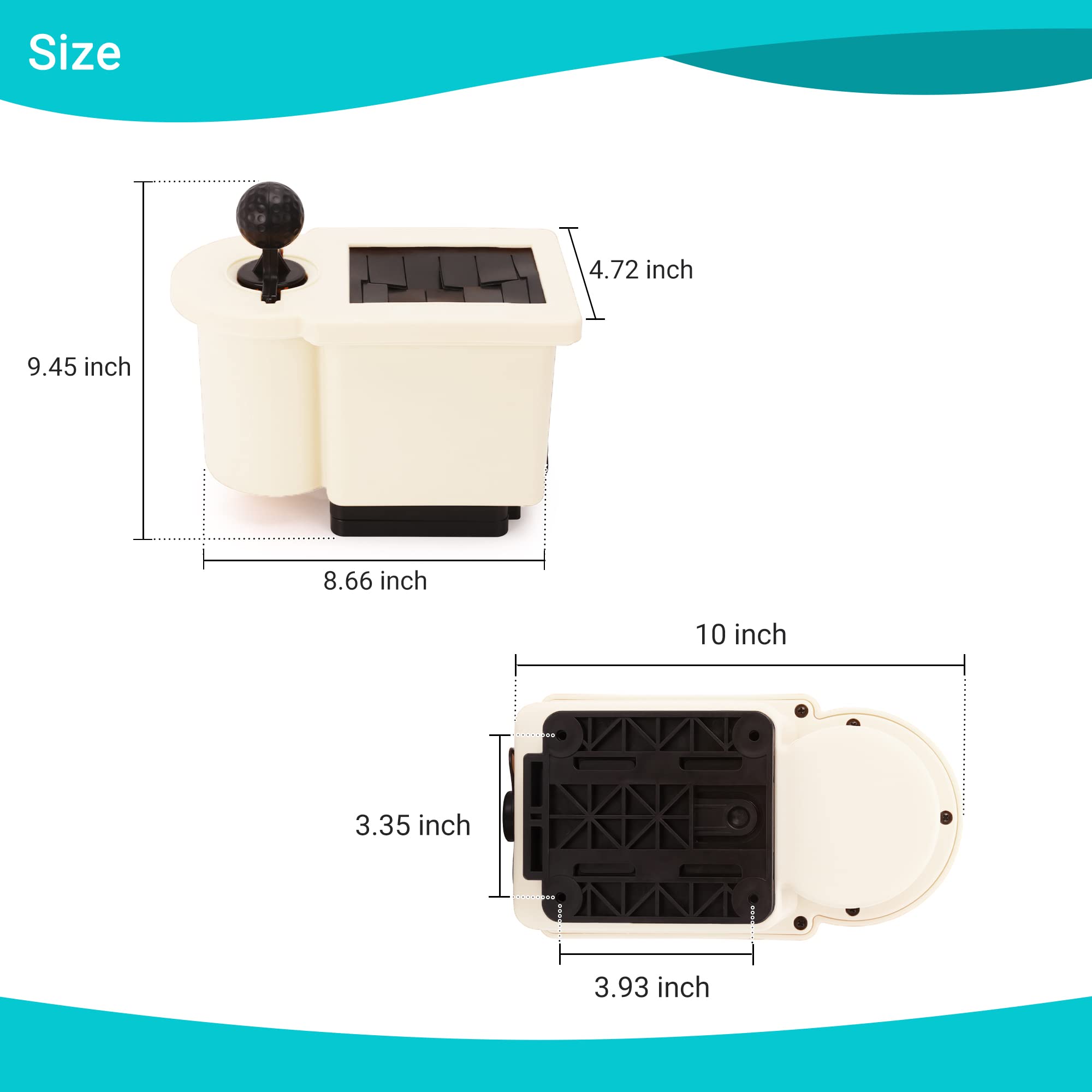 10L0L Kit di pulizia per mazze da golf cart e kit di pulizia per mazze da golf staccabili, per EZGO CLU b Car Yamaha