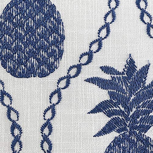Tommy Bahama Home Throw Pillow Soft Bedding With Zipper Closure, Stylish Tropical Home Decor, 1 Count (Pack Of 1), Pineapple Resort Blue #TOP4