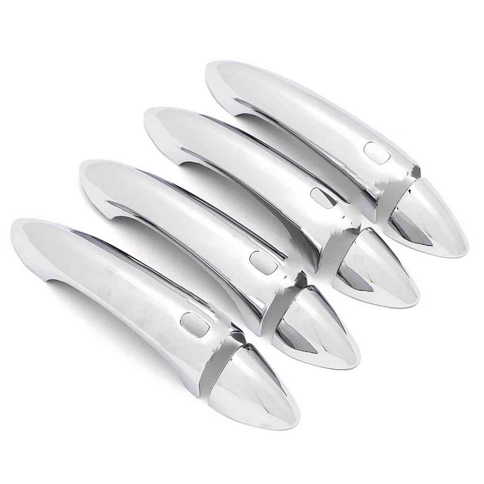 ZAPORA for Vauxhall for Opel for Insignia B for Astra K for Ampera-e Car Door Handle Cover Chromium Styling Trim(Style 3)