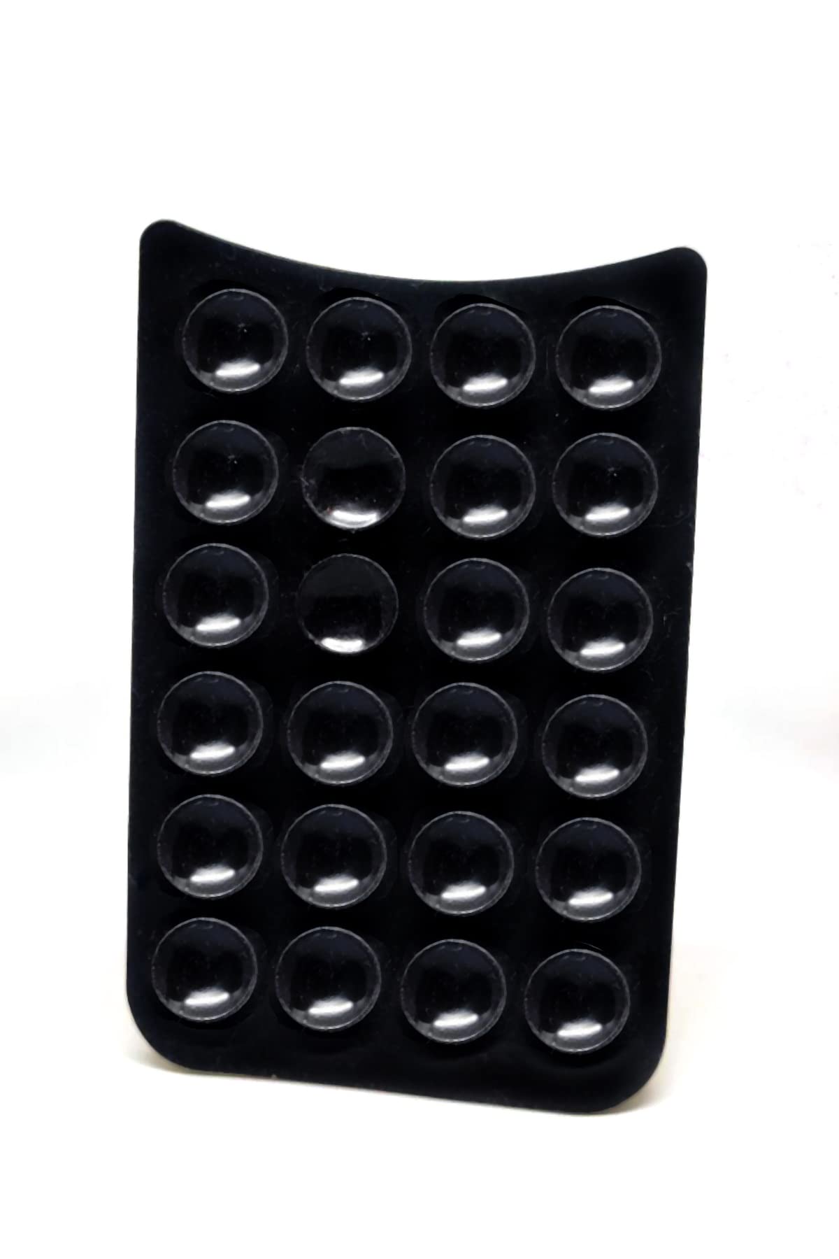 Black U-Shaped Silicone Phone Support STICKit Anti-Slip Grip Holder with Suction Cup - Suction Support Efficient On Gadget Weight Below 182 Gram - Check Additional Details Before Buying The Product (B0BVZ975ZY) Amazon Price History, Amazon Price Tracker