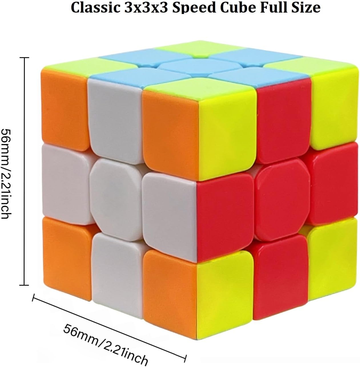 Shengshou 3x3 Speed Cube Puzzles, Stickerless