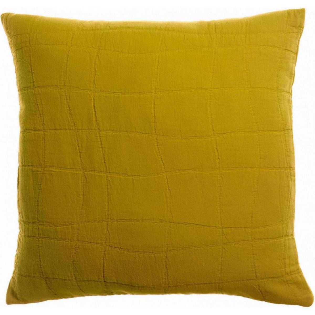 Recyceltes Dekokissen Mit Weichem Bezug Und Nachhaltigem Material, Sofakissen Wohnzimmer, Zierkissen Schlafzimmer, Geeignet für Sofa Bett Lounge Sessel, Absynthe Grün, 45 x 45 cm