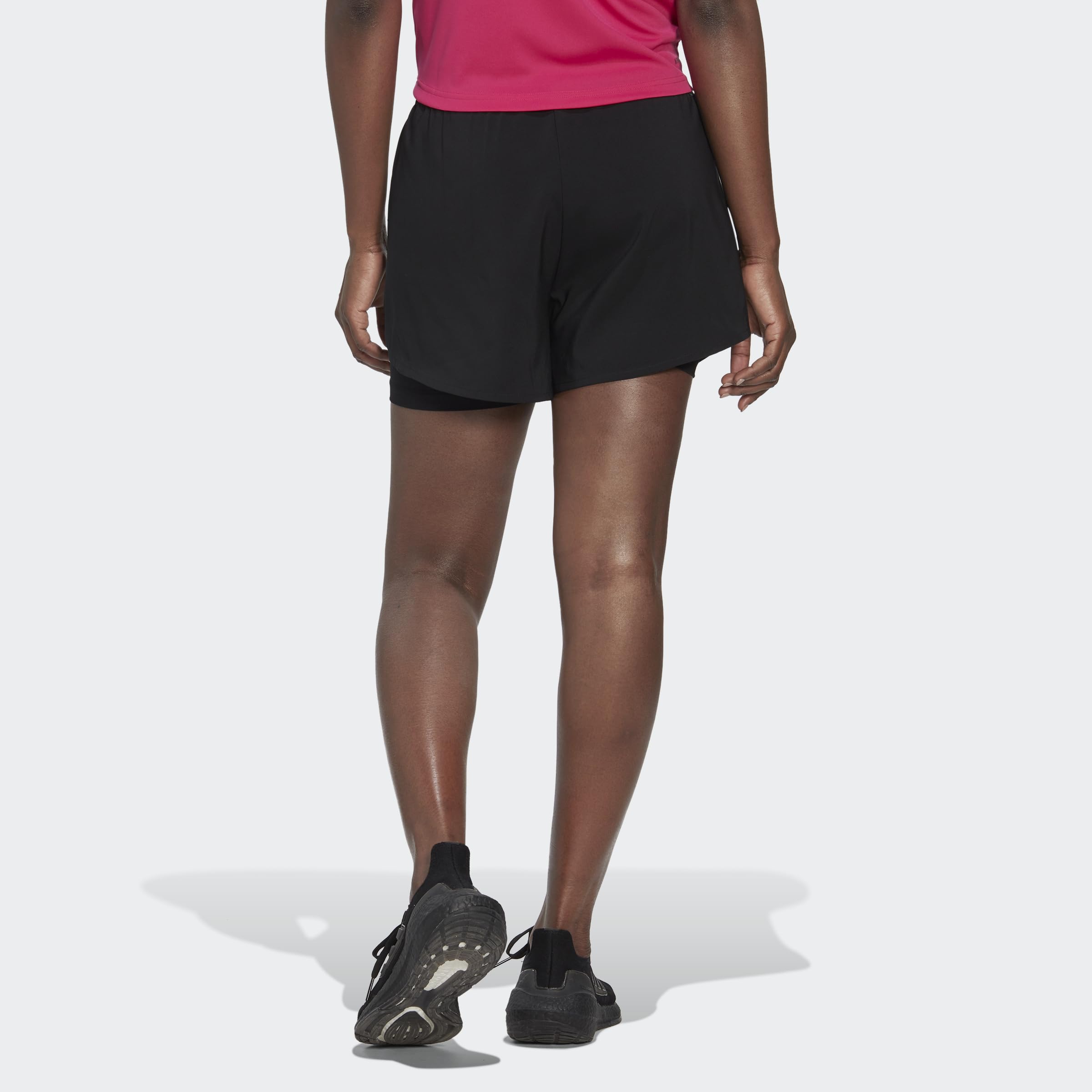 Adidas Mujer AEROREADY Made for Training Minimal Two-in-One Shorts