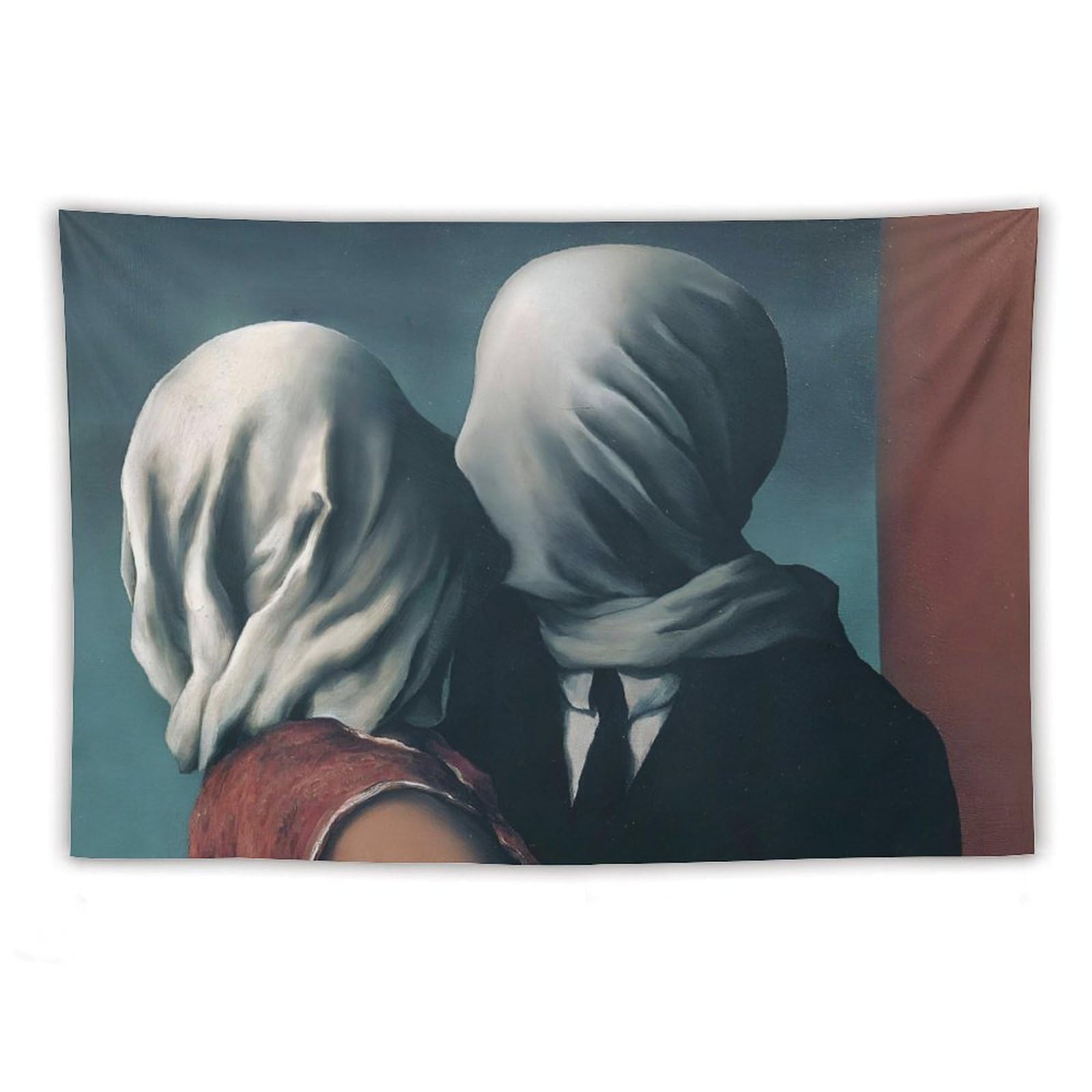 Amazon.co.jp: Rene Magritte ルネ・マグリット 《恋人たち》 ポスター 