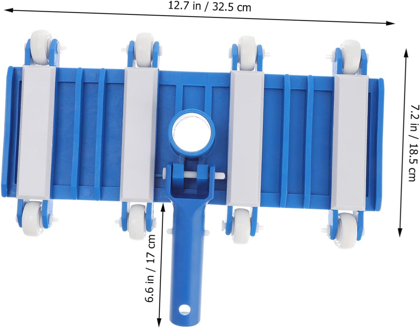 14-Inch Swimming Pool Vacuum Head Plastic Suction Flexible Cleaning Equipment for Inground Above Ground Pools for Floor Cleaning