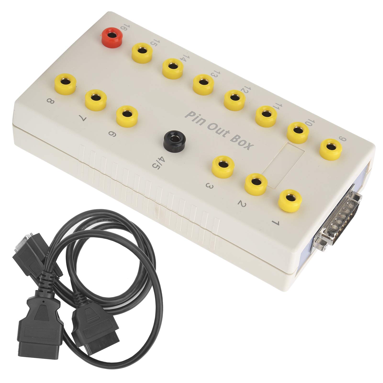 Caja de Conexiones OBD2 con Kit de Cables de Diagnóstico para