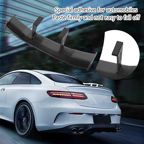 Miniatura 3 de 2 piezas de alerón de coche mini alerón decoración fresca para la cola, alerón trasero universal de 6.7 pulgadas, accesorios exteriores de automóvil
