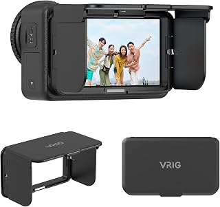 VRIG 遮光フード Insta360 Ace Pro2/ Osmo Action6 対応 反射防止 サンシェード