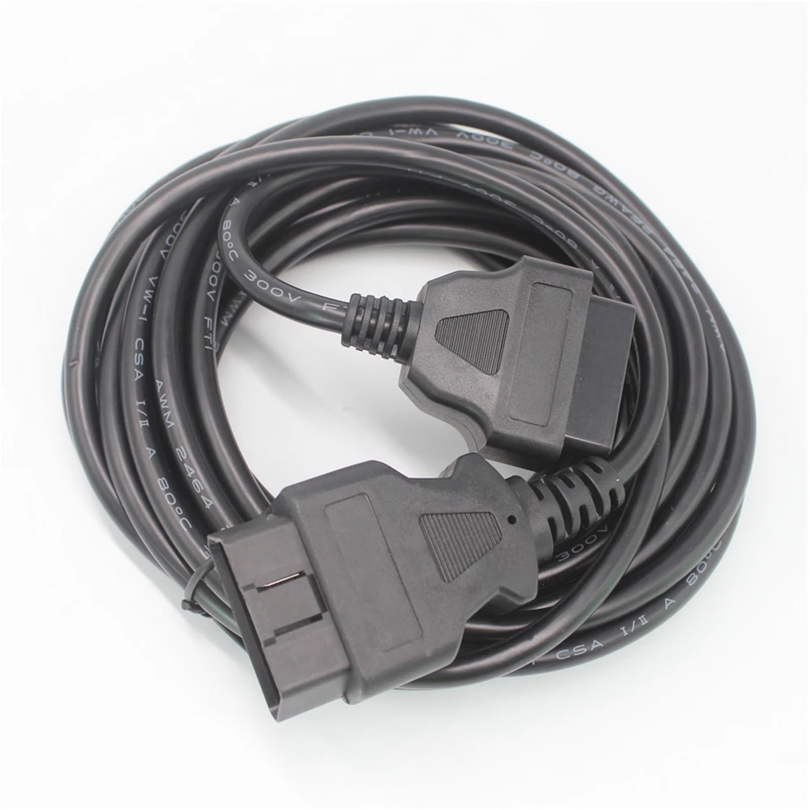 OBD2 16-pinowy uniwersalny kabel przedłużający do 5 metrów OBD II ELM327 złącze kabla interfejsu (3meter)