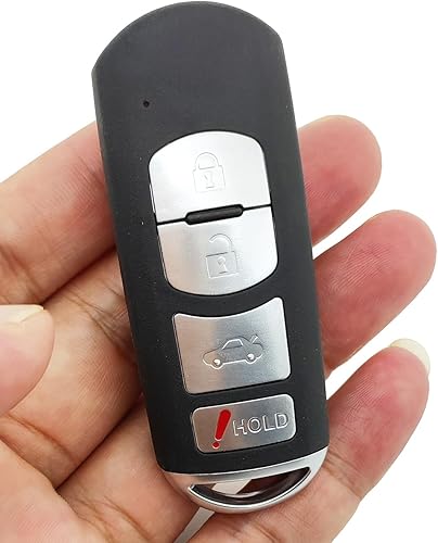 Miniatura 9 de vurbemes Funda de repuesto para llavero para Mazda 3 6 Hatchback 2020-2021 CX-3 CX-5 CX-9 CX-12 2020-2021 sin llave 3 botones