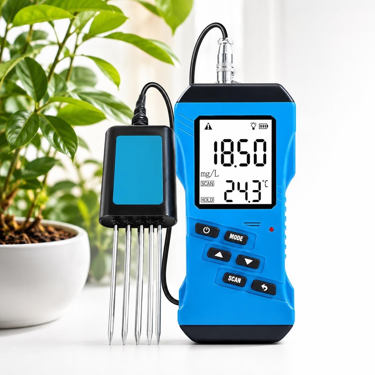 Kit d'Analyse de Sol Agricole, Détecteur de Sol Portable