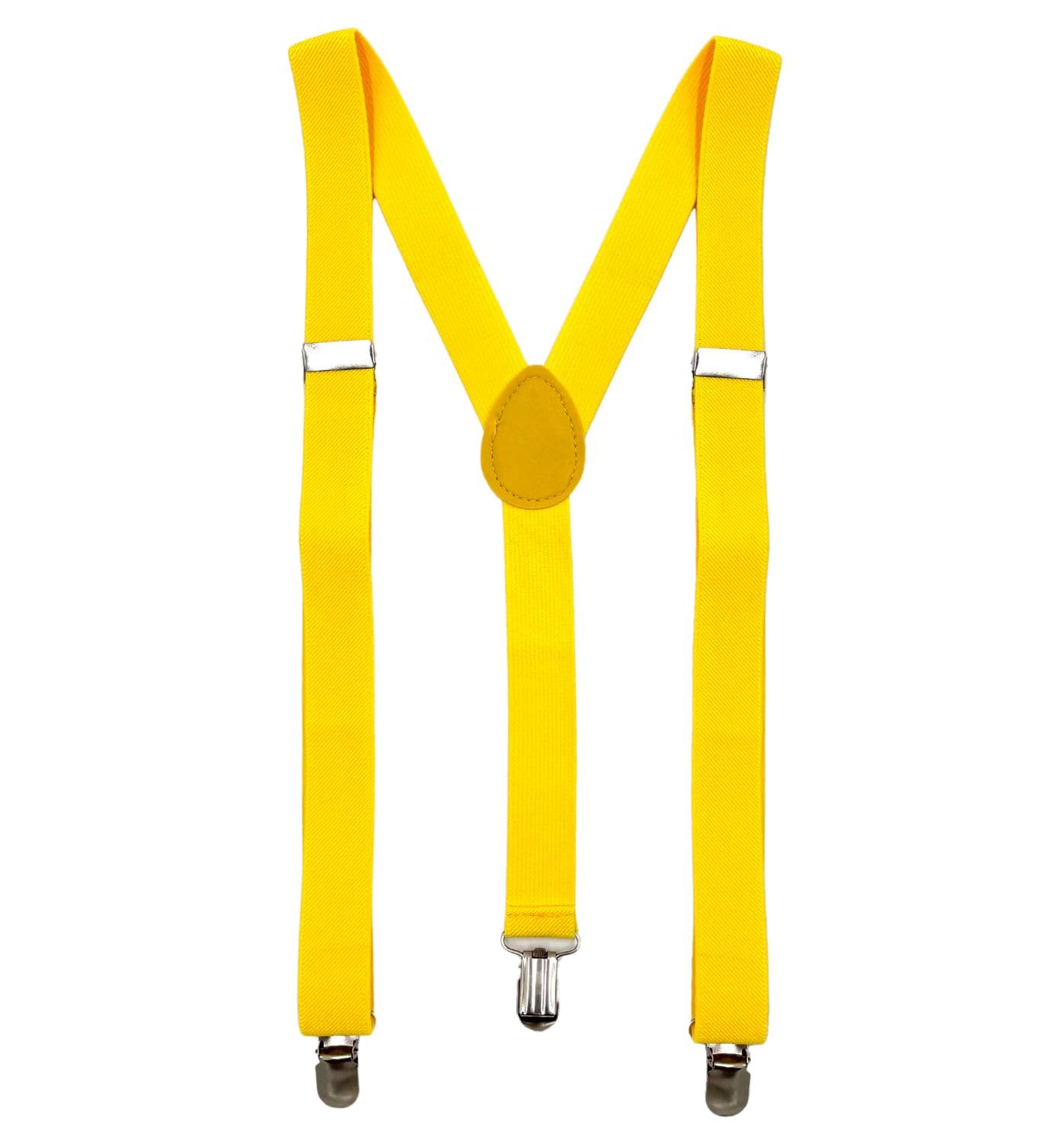 MDSTYLE Suspenders for Men Women &amp; Boys - Adjustable Y-Back with 3 Heavy Duty Clips for Wedding, Tuxedo, Formal &amp; Casual Wear
