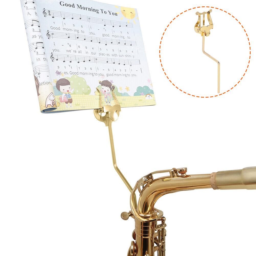 Leggio Per Spartiti Per Sassofono Contralto - Supporto Regolabile In Lega - Foto 8