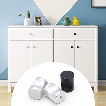 Amazon | 取っ手 つまみ 引き出し取手 10個セット 丸型 アルミ