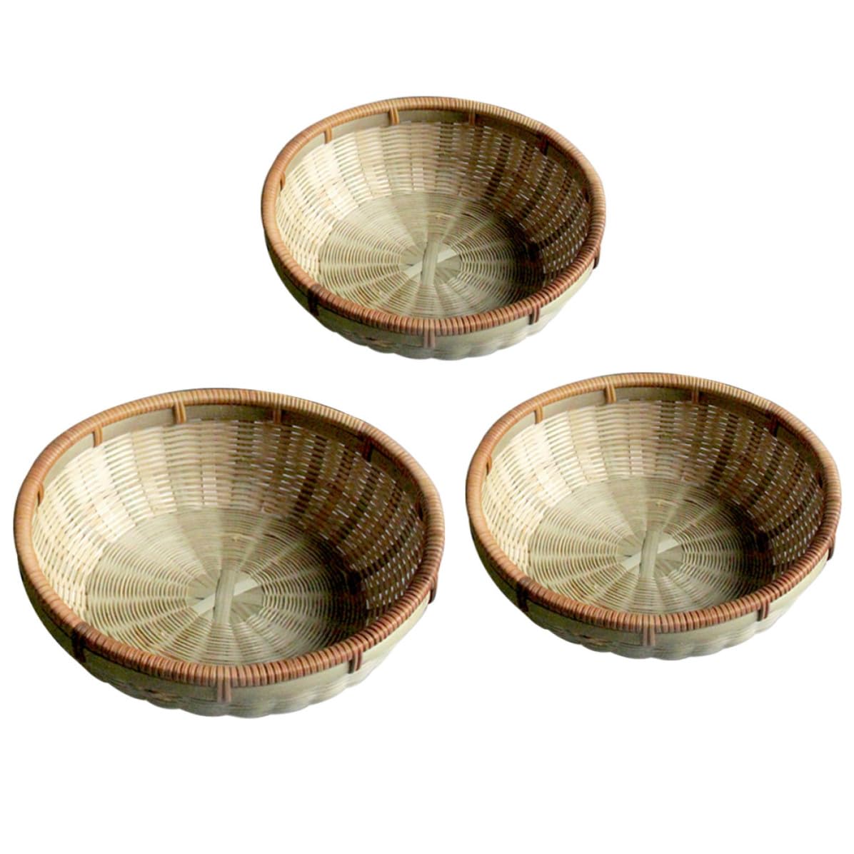 Cestas de bambú para panecillos y huevos MAGICLULU, el toque verde y rústico para desayunos en casa