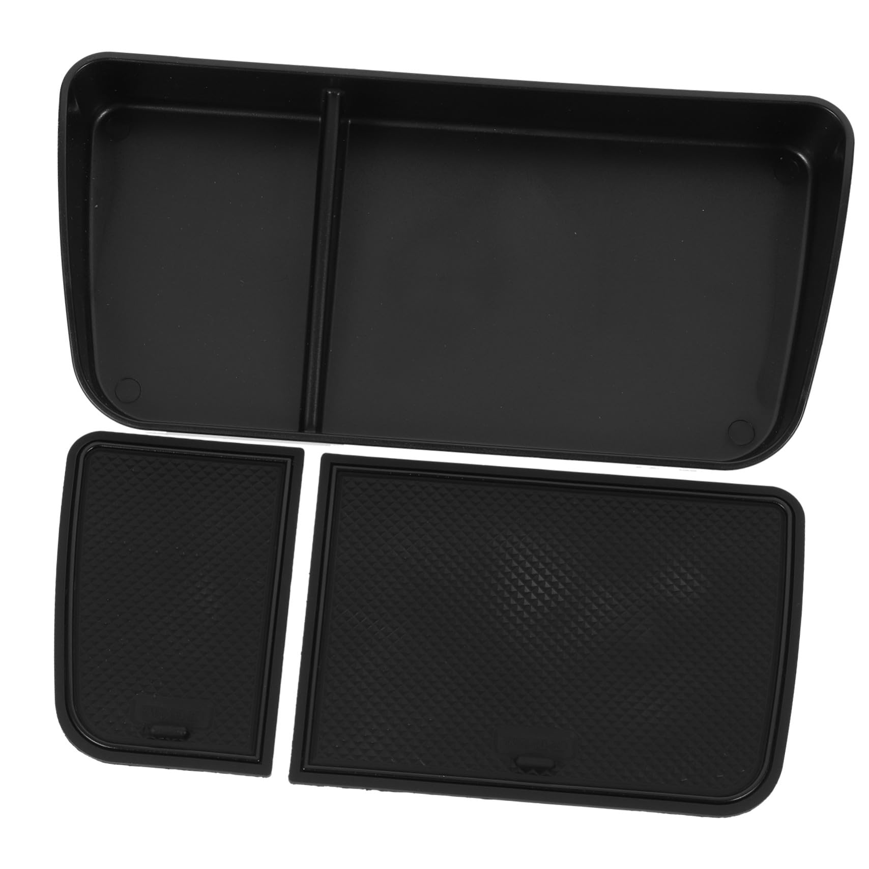 Organizador de consola central y caja de almacenamiento automotriz resistente y antideslizante