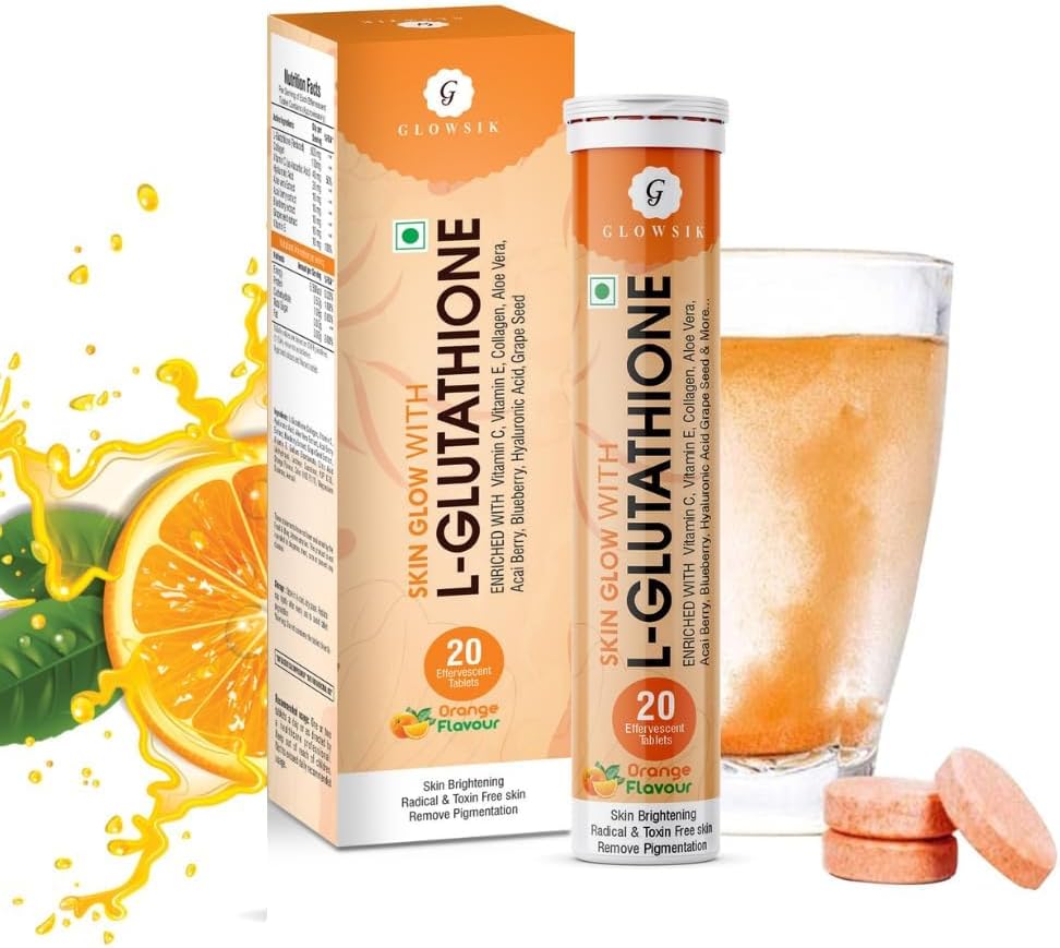 Advanced L-Glutathione Effervescent Tablets Vitamin C (20)