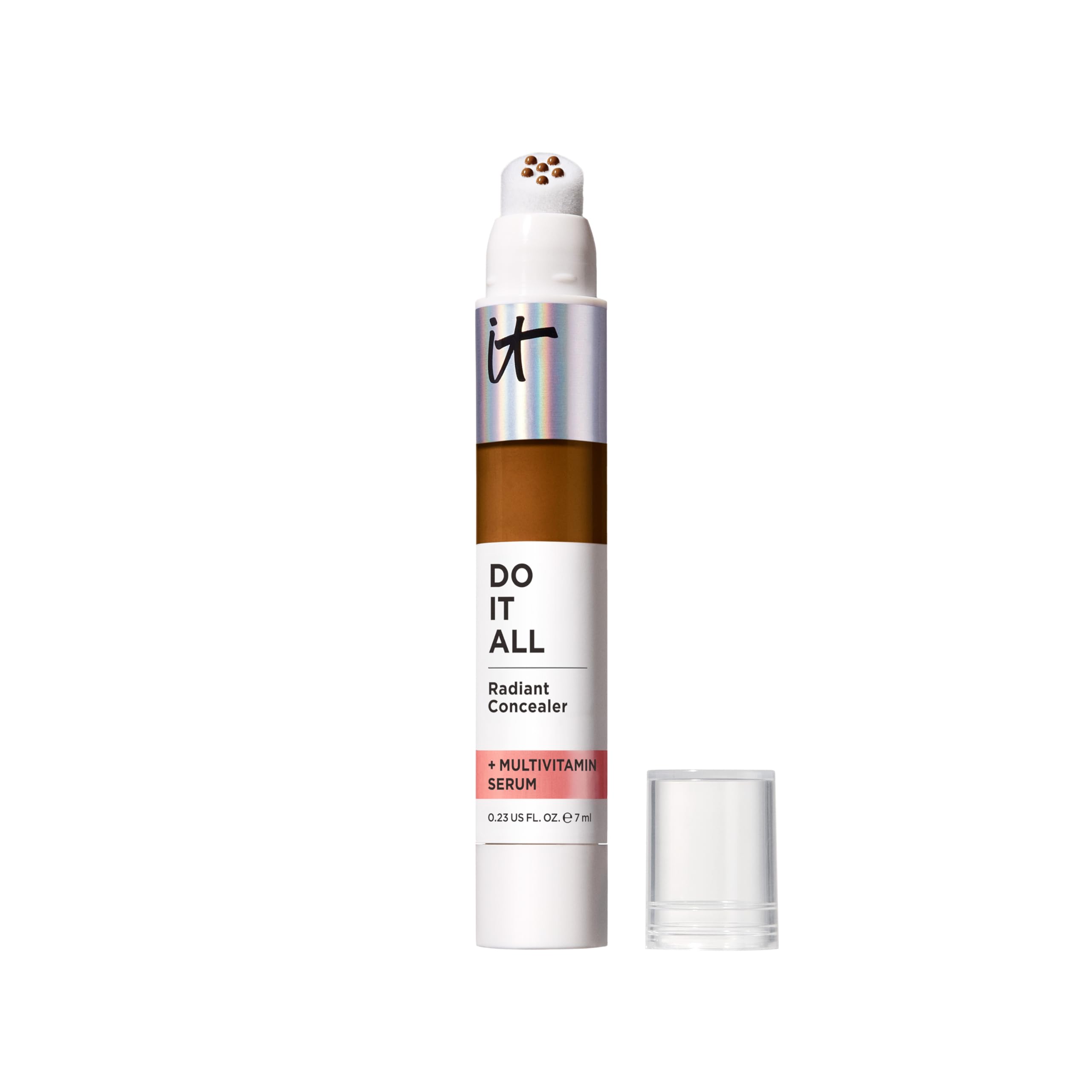 IT Cosmetics Do It All Radiant Concealer ­­– Makeup Concealer – Hydrate & Brighten – Creaseless Medium Coverage & Radiant Finish ­­– Niacinamide & Hyaluronic Acid - 0.2 Fl Oz