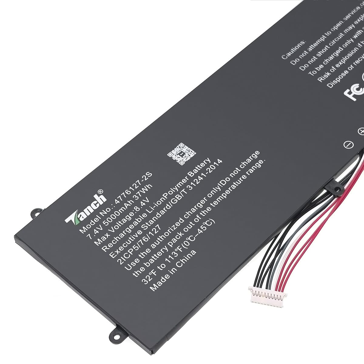 Batteria per laptop TL-4776127-2S U3285131PV-2S per Mediacom Smartbook One M-SB151 Prestigio 141 C2 PSB141C02ZFH_BB 7.4V 5000mAh 37W