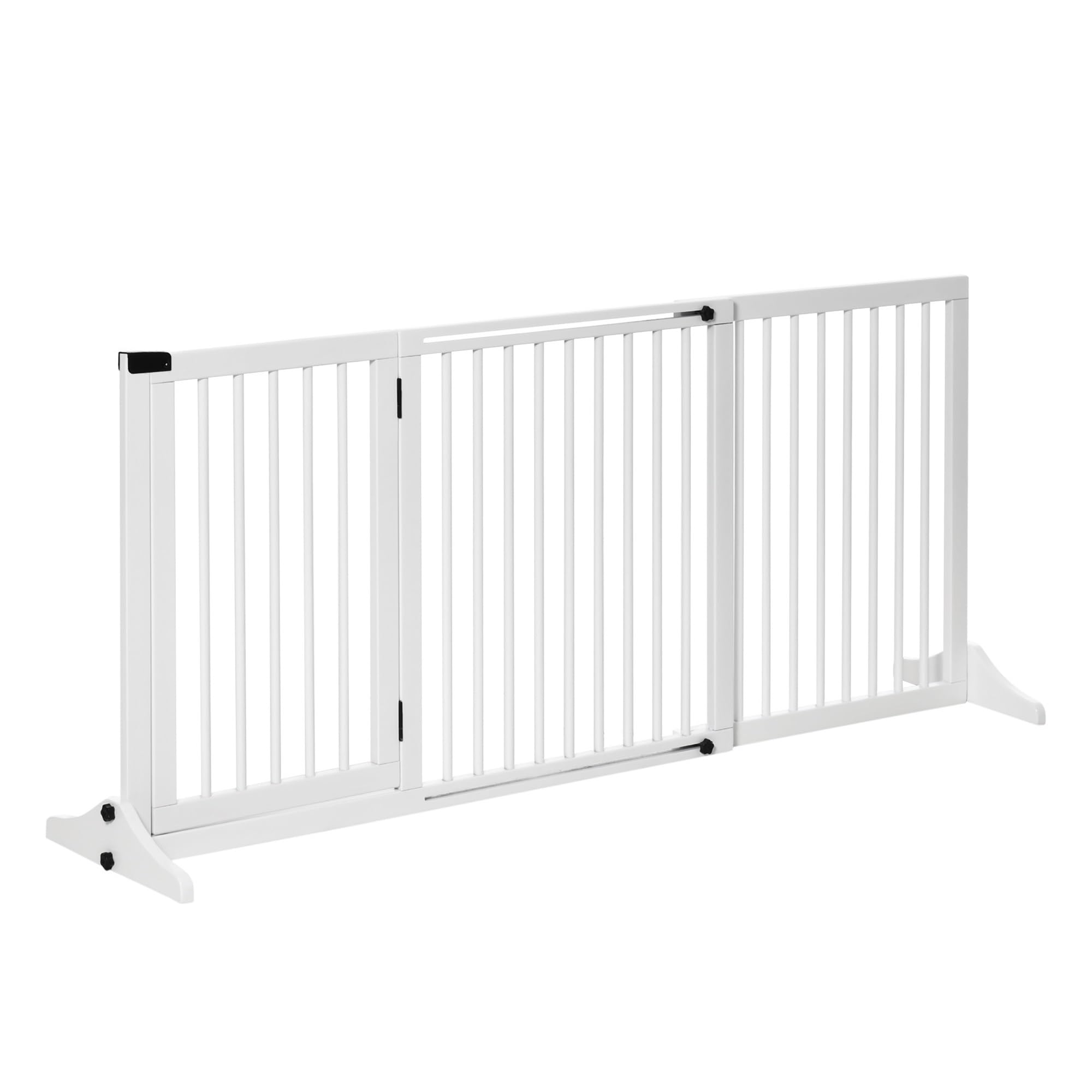 Dog Safety Barrier Extendable White Easy Installtion
