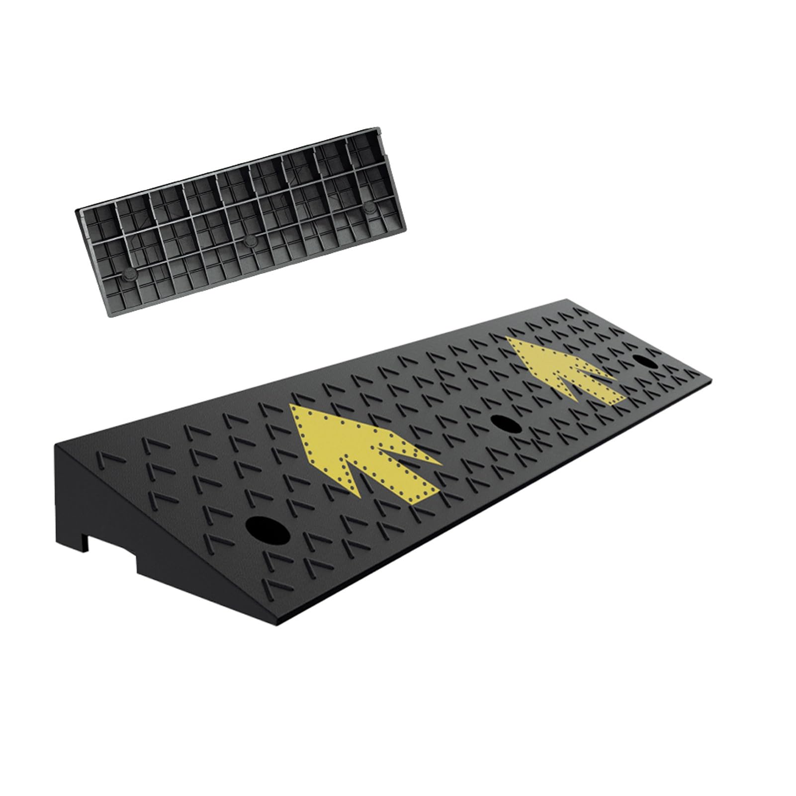 Rampa de umbral para coche de goma resistente y sillas de ruedas