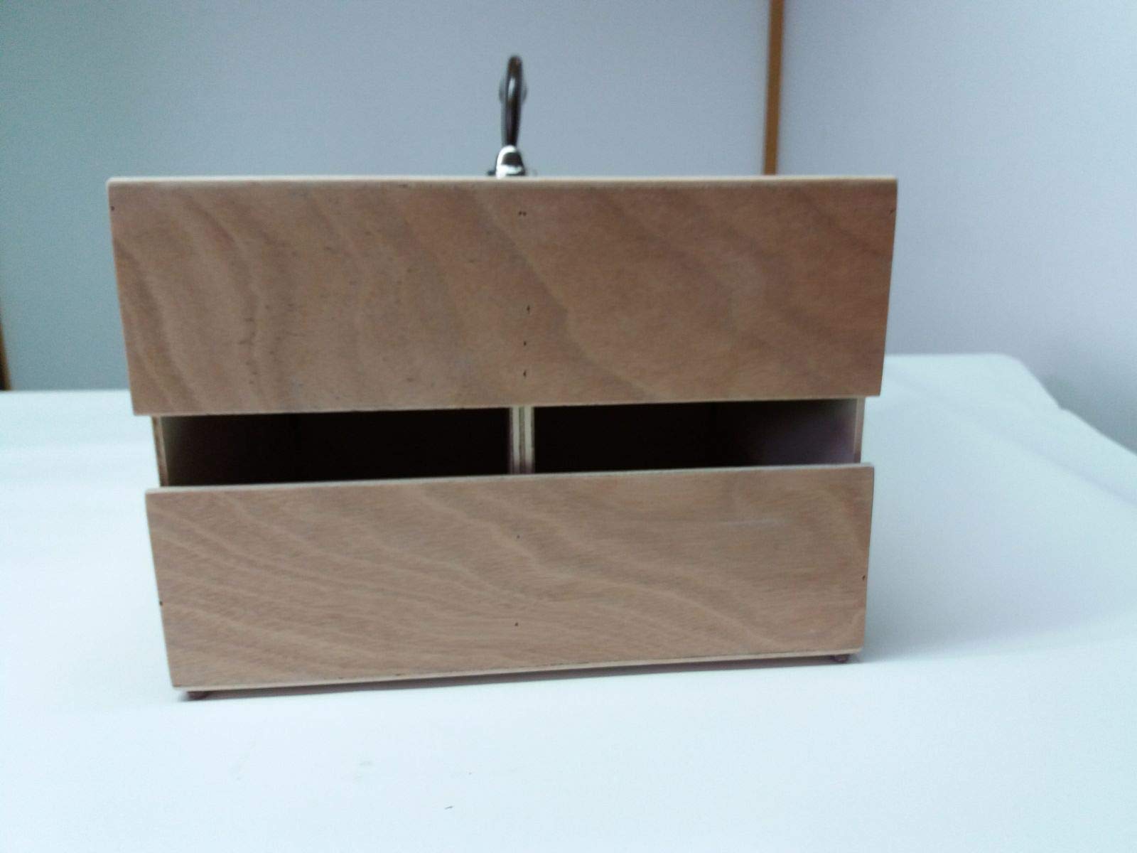 Transportín para Palomas de Madera Marina (2 Palomas)
