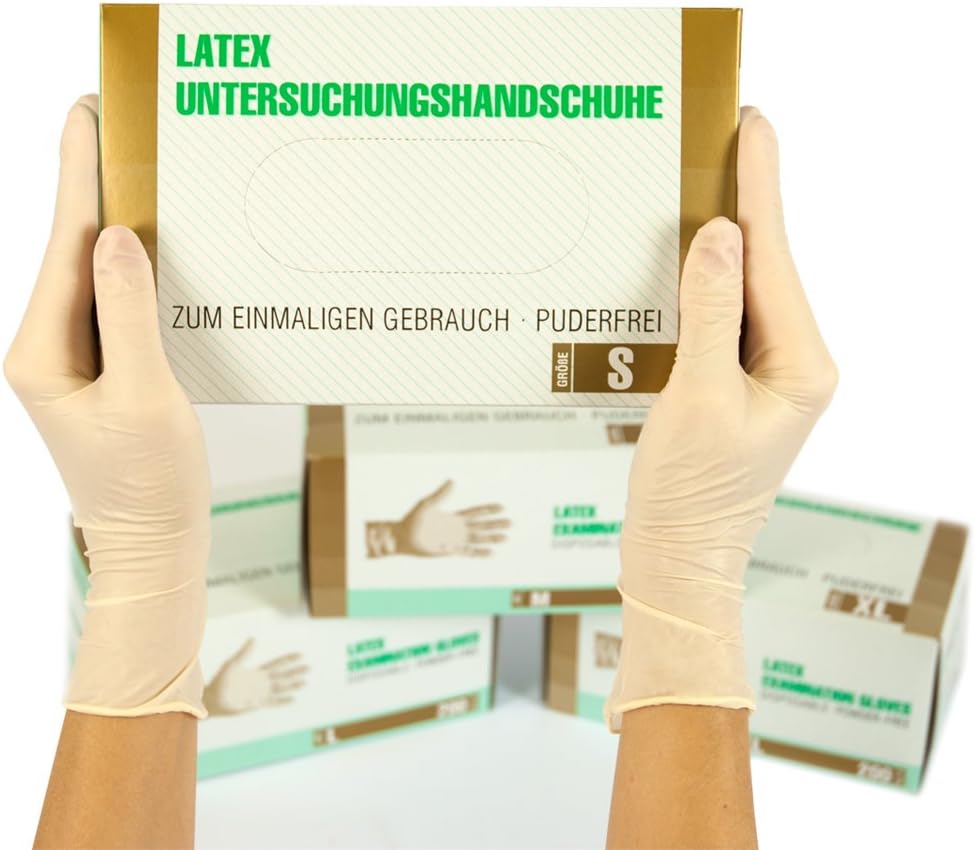 guanti per la protezione dal virus senza lattice