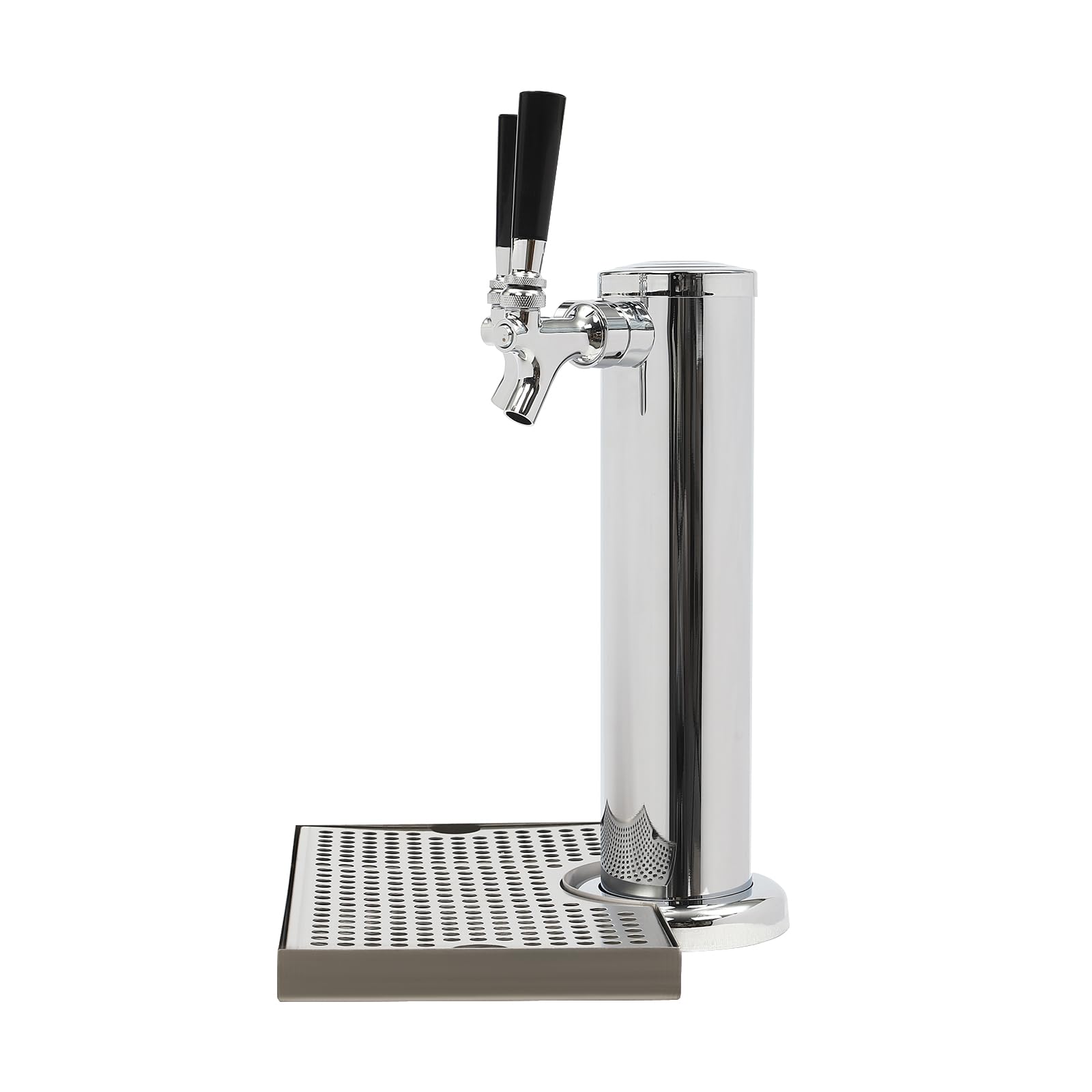 Columna de cerveza con 2 grifos para cerveza y otras bebidas